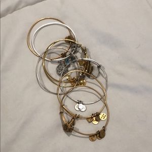 LOT OF •8• alex and ani bracelets!